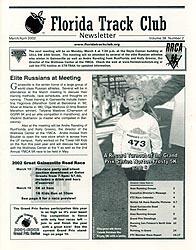  Florida Track Club Newsletter - March 2002 