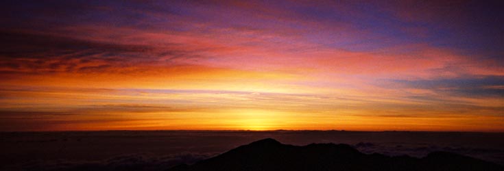  Mount Haleakala Sunrise - Panoramic 