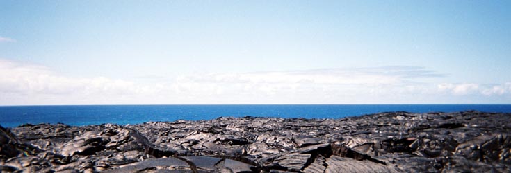  Volcano National Park Lava Field - Panoramic 