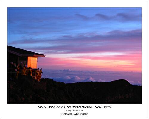  Mount Haleakala Visitor's Center Sunrise - Fine Art Version 